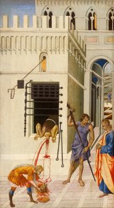 Die Enthauptung von Johannes dem Täufer, 1455-60