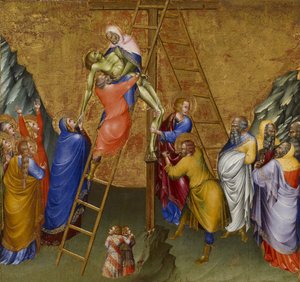 Die Kreuzabnahme, vom Malavolti-Altarbild, 1426
