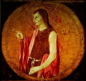 St. Johannes von Giovanni di Paolo di Grazia