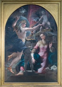Die Verkündigung von Girolamo Mazzola Bedoli