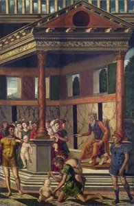 Das Massaker der Unschuldigen mit Herodes (ca. 1510-1520)