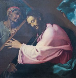 Christus trägt das Kreuz von Girolamo Muziano