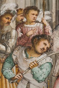 Zentrales Kirchenschiff, Vierter Südspan, Dornenkrönung von Girolamo Romanino
