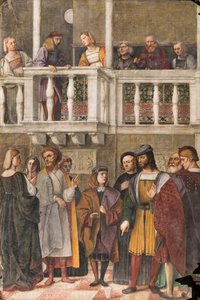 Das Wunder des Glases, Basilika des Heiligen Antonius, Padua, Italien