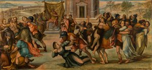Die Entführung der Sabinerinnen, um 1520
