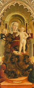 Thronende Madonna