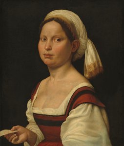 Porträt einer jungen Frau von Giuliano Bugiardini