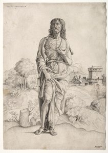 Johannes der Täufer, um 1505 von Giulio Campagnola