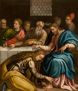 Kapelle des Heiligen Sakraments, Giulio Campi, Abendessen im Haus Simons 1569