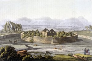 Porteresse Inca - in "Das antike und moderne Kostüm"