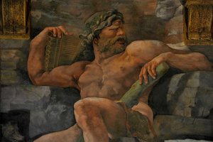 Der Fall der Giganten Sala dei Giganti, 1536