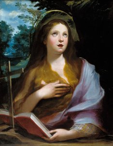 Die reuige Magdalena. Gemälde von Giuseppe Cesari genannt Il Cavaliere d