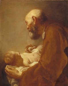 Heiliger Simon mit dem Christuskind