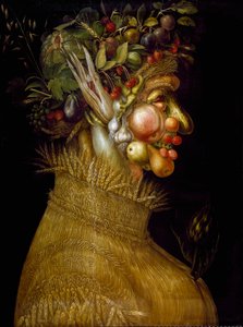 Sommer Gemälde von Giuseppe Arcimboldo (1527-1593) 1563 Dim. 67x51 cm Wien, Kunsthistorisches Museum von Giuseppe Arcimboldo