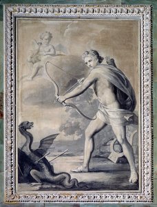 Giuseppe_Bacigalupo_-_Apollon_killing_the_snake_Python_(Monochrome_drawing_-_(MeisterDrucke-1003950).jpg