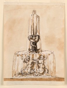 Entwurf für einen Brunnen