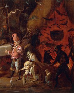Hexen treffen sich (Detail)