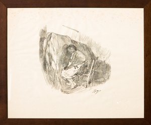 Das Melken von Giuseppe Graziosi