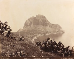 Ansicht von Capo Zafferano von Solunto, Palermo von Giuseppe Incorpora
