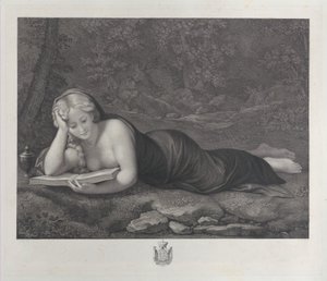 Maria Magdalena in Buße in der Wüste, ca. 1810