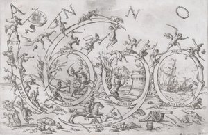 Anno 1690 das Jahr 1690..., ca. 1690 von Giuseppe Maria Mitelli