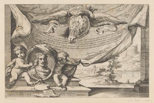 Ode an den Künstler Guercino von Giuseppe Maria Roli