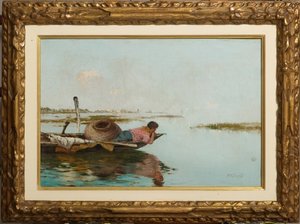 Ruhe, Venezianische Lagune von Giuseppe Miti Zanetti