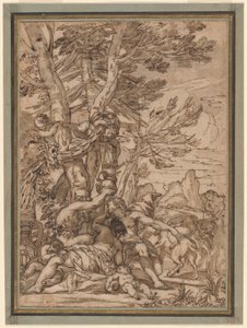 Ein Bacchanal von Giuseppe Nicola Nasini