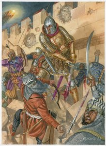 Tod von Konstantin XI. Palaiologos und der Fall von Konstantinopel