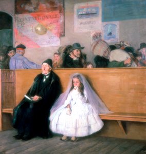 Am Bahnhof, ca. 1870-1900