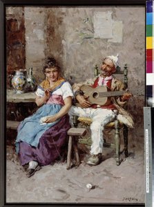 Tavernenszene von Giuseppe Sartori