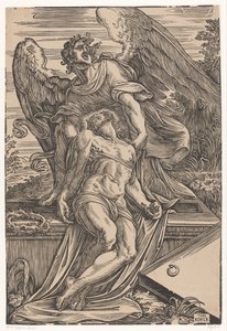 Engel mit dem Körper von Christus von Giuseppe Scolari