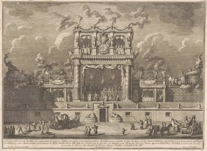 Die Zweite Maschine für die Chinea von 1769: Ein Gebäude für öffentliche Unterhaltung