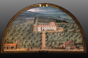 Die Medici-Villa La Magia von Giusto Utens