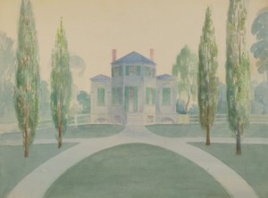 Haus von Benjamine C. Moore (ca. 1936) von Gladys Cook