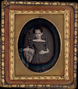 Porträt eines Mädchens, ca. 1850 von Glenalvin J. Goodridge