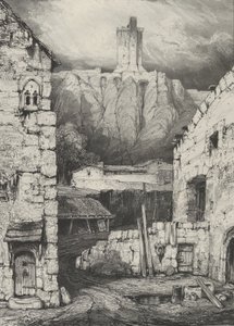 Donjon des Château de Polignac, 1830
