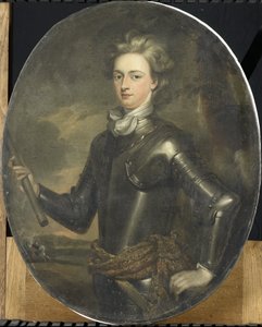Porträt des ersten Earl of Albemarle von Godfrey (after) Kneller