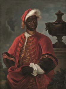 Porträt eines Herrn in Livree von Godfrey (follower of) Kneller