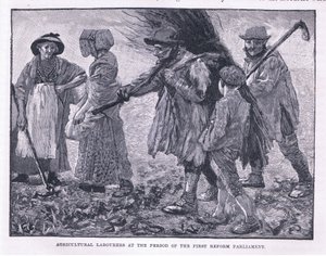 Landarbeiter zur Zeit der ersten Parlamentsreform von Godfrey C. Hindley