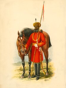 Die Leibgarde des Generalgouverneurs, Kalkutta, 1890