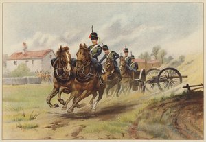 Die Royal Horse Artillery von Godfrey Douglas Giles