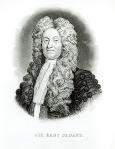 Sir Hans Sloane, graviert von William Home Lizars für Sloane