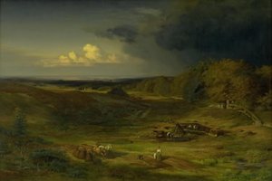 Landschaft in der Nähe von Schloss Frederiksborg