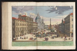 Piazza Navona in Rom von Gommarus Wouters