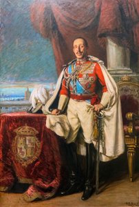 Porträt von König Alfons XIII. von Spanien