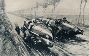 Rennen um den Grand Prix, Straßburg 1922