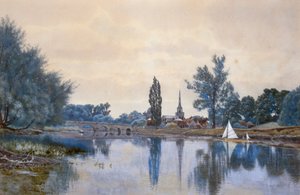 Wallingford vom Fluss Thames von Gordon Fraser