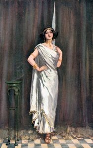 Eine Figur, die die Heiden verehrt haben könnten von Gordon Frederick Browne