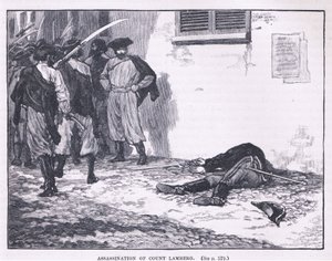 Ermordung von Graf Lamberg, 1849